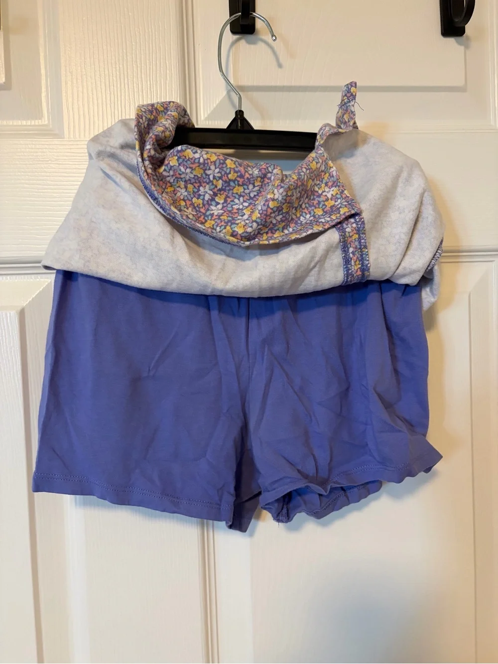 OshKosh B'gosh Lavender Floral Mini Skort